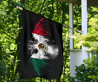 Mexican Flag Cool Mexican Flag With Eagle Horizontal Proud Flag Mexico Gifts For Outdoor Decor