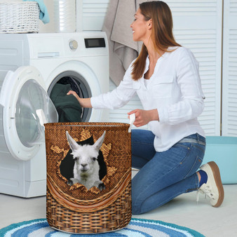 llama Laundry Basket Storage Bin llama Decor Mother's Day Gift For Grandma llama Lovers