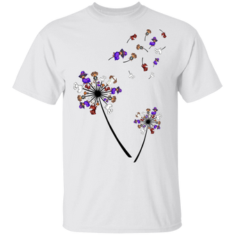 Dachshunds Dandelion Flower Halloween T-Shirt Creative Halloween Costume Ideas Dachshund Gifts