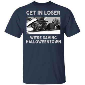 Dachshund Get In Loser We're Saving Halloweentown T-Shirt Funny Dachshund Cute Halloween Gift