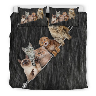 Cat Bedding Sets Duvet Covers Bedroom Decor Gifts For Cat Lover