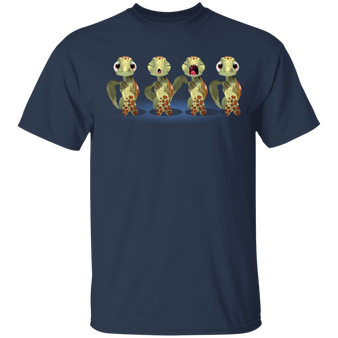 Dancing Cute Turtle T-Shirt Funny Turtle Gifts
