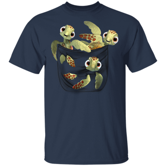 Pocket Turtla Shirt Funny Gifts Turtle Lover Natures T-Shirt