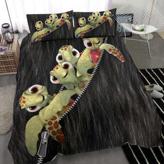 Cute Baby Turtle Bedding Set Sea Turtle Comforter Gifts For Her