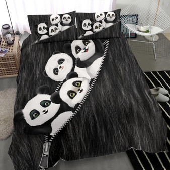 Cute Baby Panda Bedding Set Gift For Panda Lover