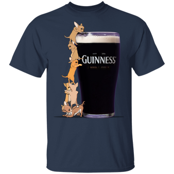 Funny Chihuahua T-Shirt Guinness Shirt Gift For Beer Lover