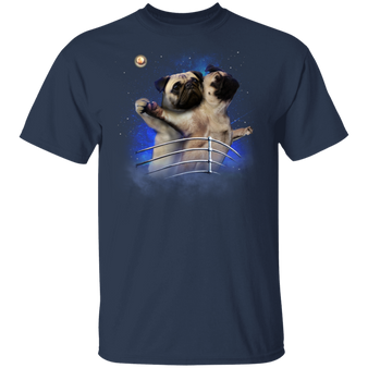 Titanic Dogs T-Shirt Design Print Pug Lovers Shirts Cool