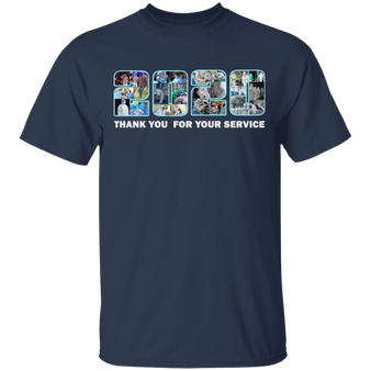 Nurse 2020 Thank You For Your Service T-Shirt Doctor Gift