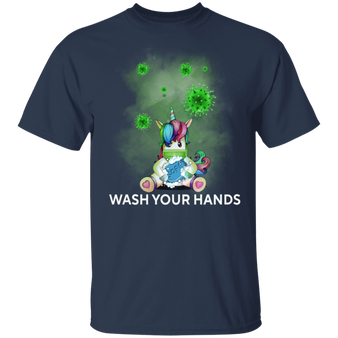 Unicorn Soap Wash Your Hands T-Shirt Gift For Unicorn Lover