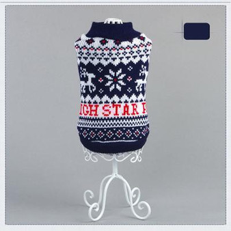 Winter Snow Flakes Holidays Dog Sweater