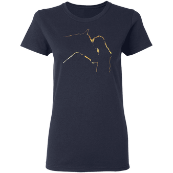 Shadow Of Horse With Owner T Shirt Gifts For Horse Lovers