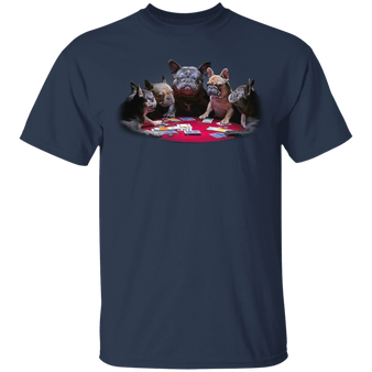 Poker Playing Dogs By Cassius Coolidge Bulldog Shirts Darling Dogs Funny Gift Idea