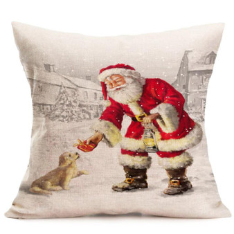 Holiday Christmas Pillow Case Cushion Cover