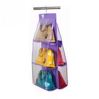 Bag & Closet Hanging Storage (6 Pockets )