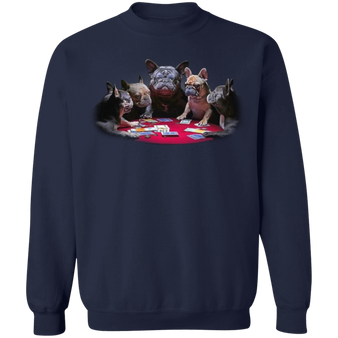 Poker Playing Dogs By Cassius Coolidge  Bulldog Sweater Darling Dogs Funny Gift Idea