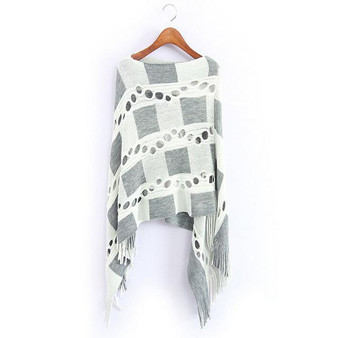 Fringed Fall Poncho