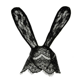 Sexy Bunny Lace Headband Mask