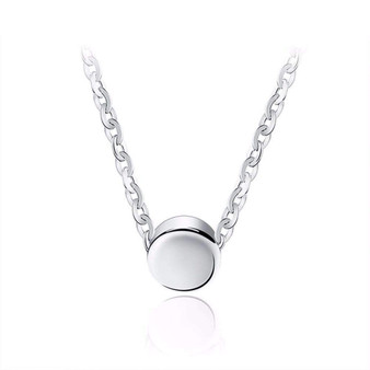 925 Sterling Silver Chain Necklace With Pendant