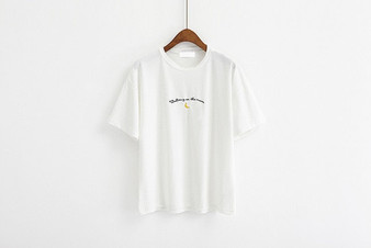 Moon Embroidery T-Shirt