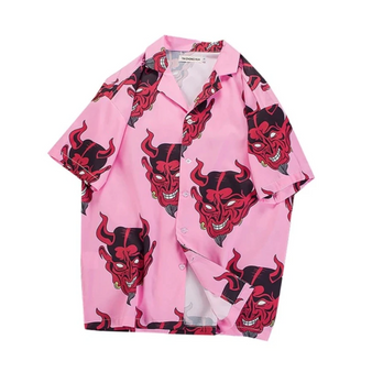 Demon Print Blouse