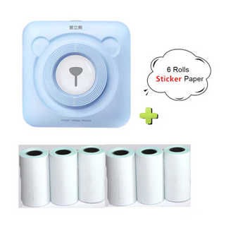 Portable Bluetooth Mini Photo Printer