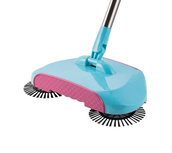 360° Hand Rotary Push Cleaning Sweeper Auto Broom