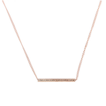 Balance Gold Bar Necklace