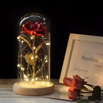 LED Beauty And The Beast Rose