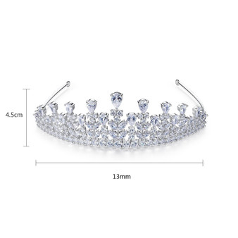 Women's Bride Bridesmaids Crown Hairband Wedding Hair Headdress