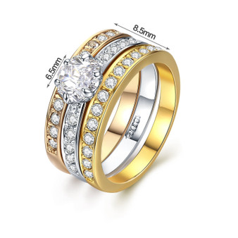 Fashion Gold Finish Ring Jewelry