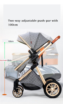 Fast Shipping Free Shipping Baby Stroller High Landscape Carriage 2020 New Pram 2 in 1
