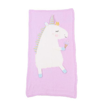 Babyified Unicorn Warm Knit Swaddle