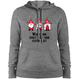 Ladies' Pullover Hooded Sweatshirt Warm Your Street