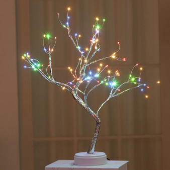 Christmas 36/108 LEDS Night Light Bonsai Tree Light Gypsophila Lights Home Party Wedding Indoor Decoration Night Light