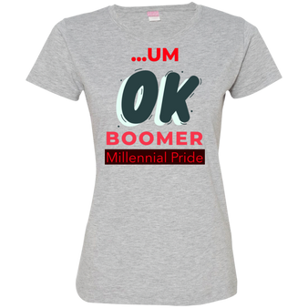 Short-Sleeve Womens T-Shirt Boomer