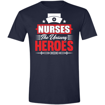 Short-Sleeve Men's T-Shirt Unsung Heroes Nurses