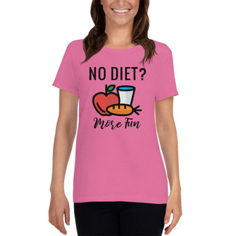 Short-Sleeve Women's T-Shirt No Diet