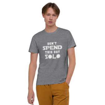 Short-Sleeve Men's Organic Cotton T-Shirt Solo