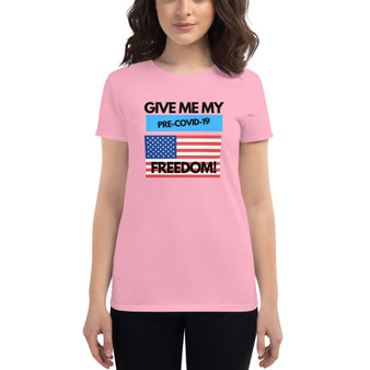 Short-Sleeve Women's T-Shirt Freedom