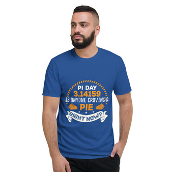 Short-Sleeve Men's T-Shirt Pi Day