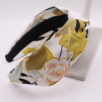Silk Flower Knot Hairband ®