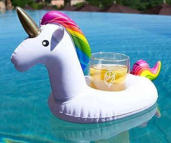 Rainbow Unicorn Pool Drink Holder