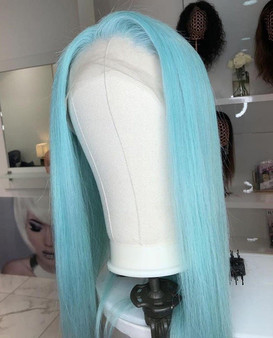Icy Blue Or Blonde Color Full Lace Human Hair Wigs ®