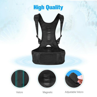 ComfortMax Magnetic Posture Corrector & Lumbar Support