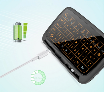 2-in-1 Wireless Multimedia Touchpad & Keyboard