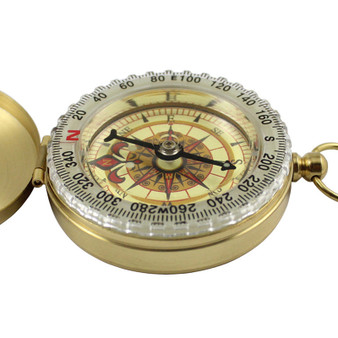 Copper Compass G50 Pocket Watch Compass Outdoor With Luminous
