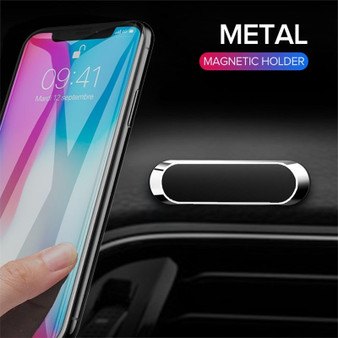 Universal Magnetic Car Phone Holder Mini Metal Mobile Phone Stand For iPhone 11 Pro MAX Xiaomi Samsung Magnet GPS Stand