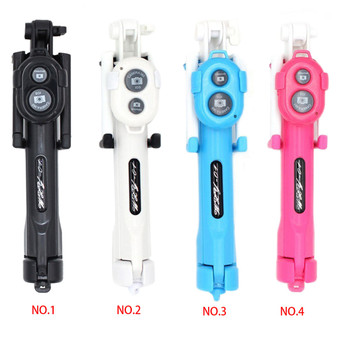 3 in 1 Wireless Bluetooth Selfie Stick + Mini Selfie Tripod With Remote Control For Mobile Phone