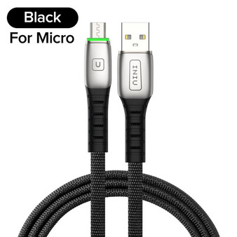 2m 3A LED USB Cable Charger For iPhone 11 Pro XS MAX XR X 8 7 6S 6 Plus 5 5S Fast Charging Mobile Phone Charge Data Cord