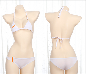 Korean  Sexy  White Three-point lingerie